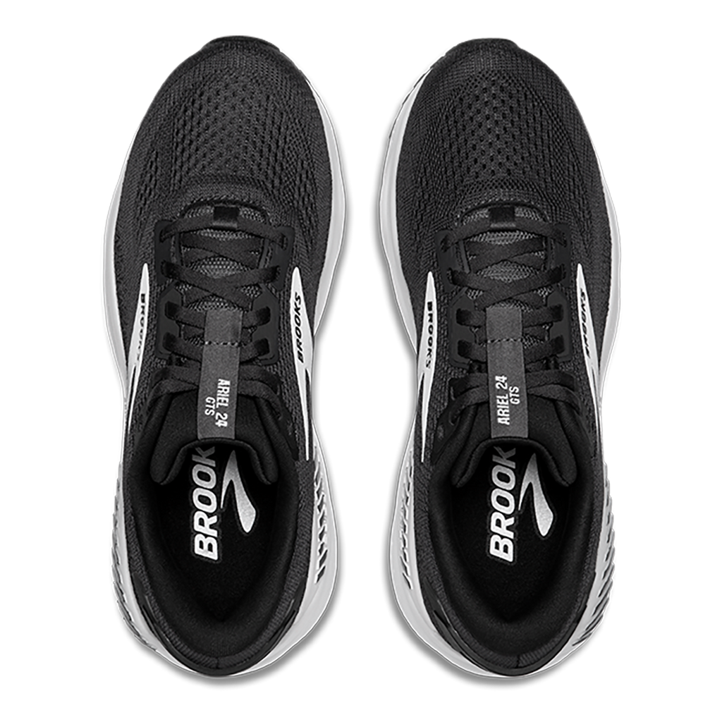 Brooks Ariel GTS 24 — Coconut - Chateau - Portabella — Size B — Width 8 — Back View