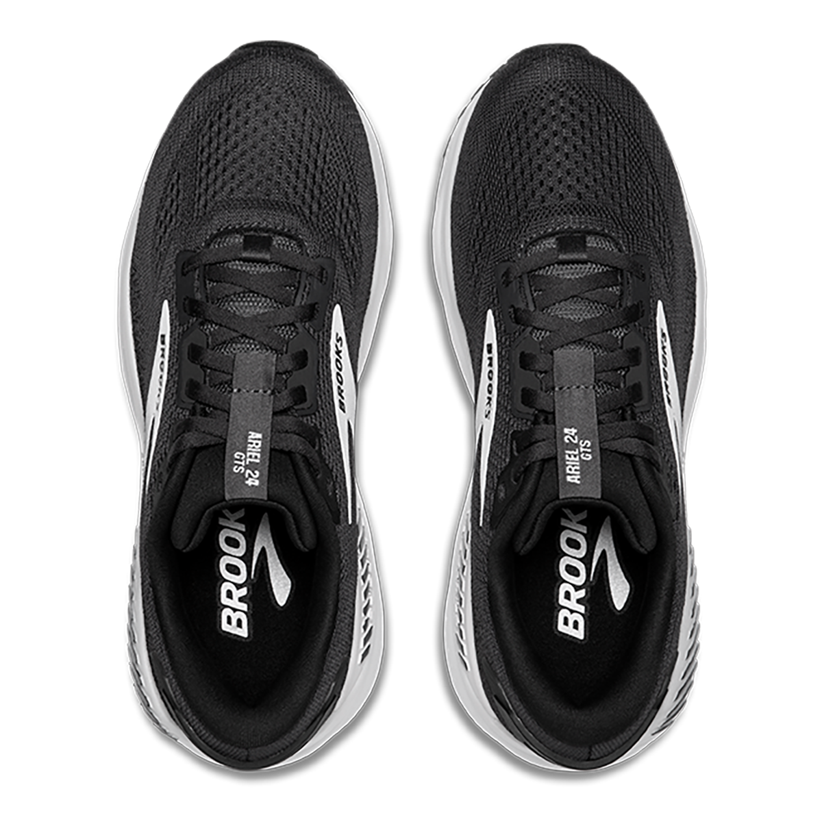 Brooks Ariel GTS 24 — Coconut - Chateau - Portabella — Size B — Width 8 — Back View