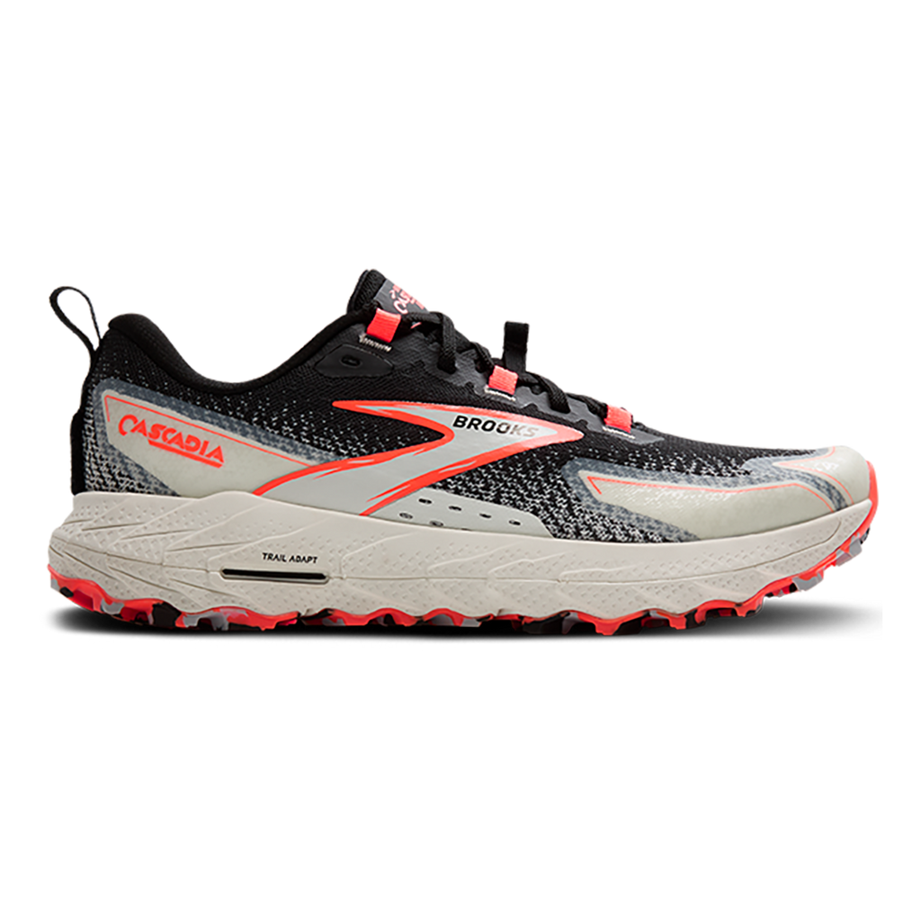 Brooks Cascadia 18 — Black - Blue Wash -  Flame — Size B — Width 7 — Alternate View 17