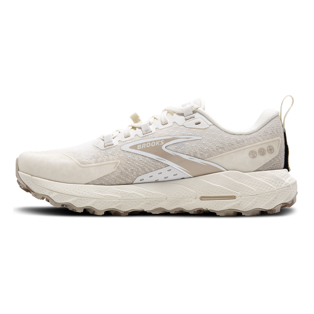 Brooks Cascadia 18 — Black - Blue Wash -  Flame — Size B — Width 7 — Lifestyle View