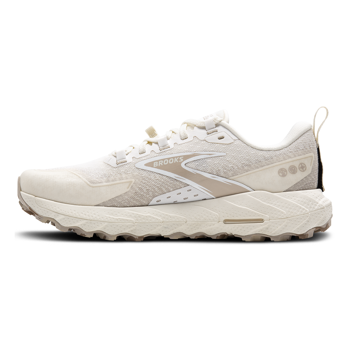 Brooks Cascadia 18 — Black - Blue Wash -  Flame — Size B — Width 7 — Lifestyle View