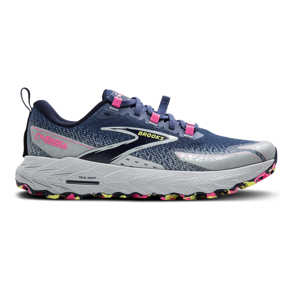 Brooks Cascadia 18 — Black - Blue Wash -  Flame — Size B — Width 7 — Alternate View 13