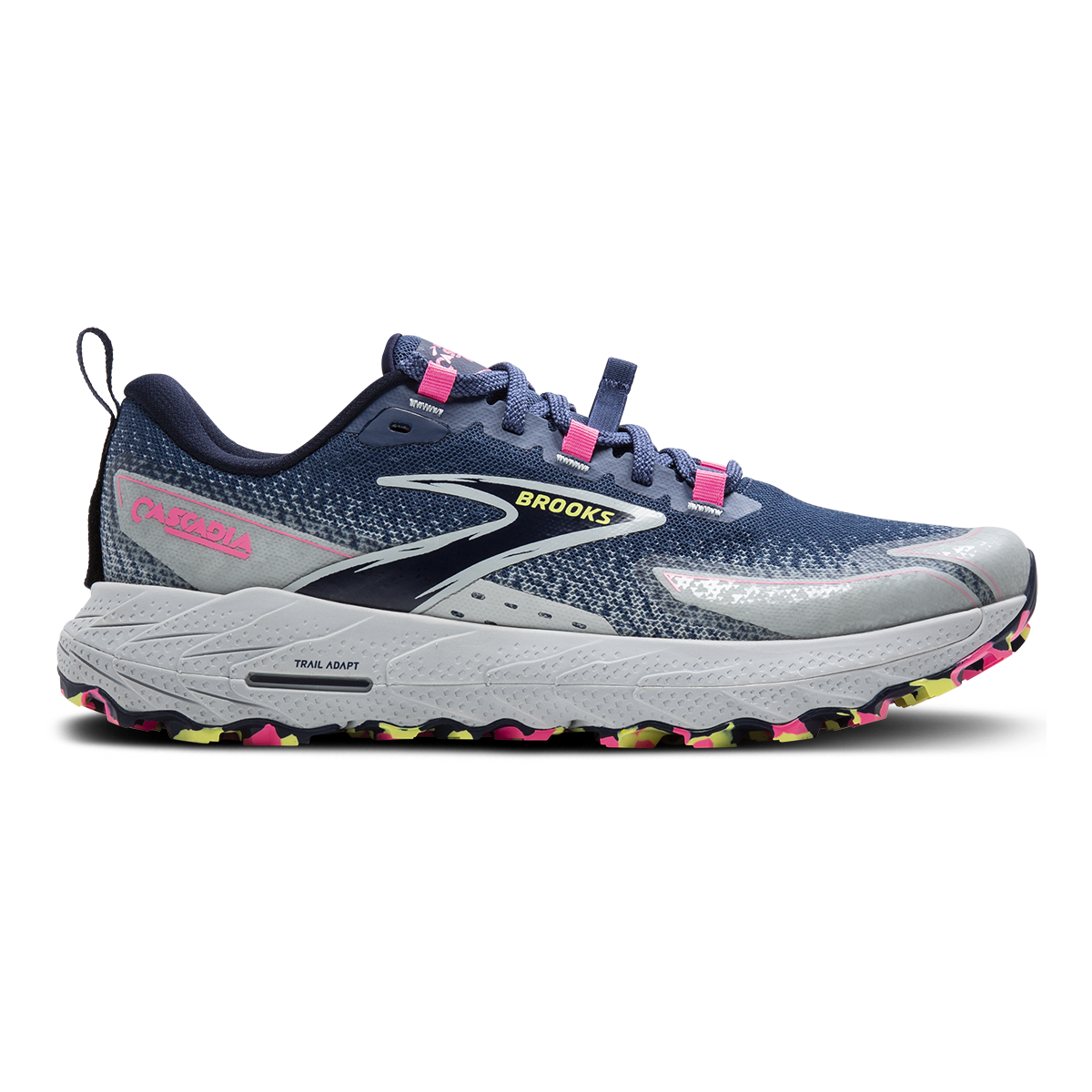 Brooks Cascadia 18 — Black - Blue Wash -  Flame — Size B — Width 7 — Alternate View 13