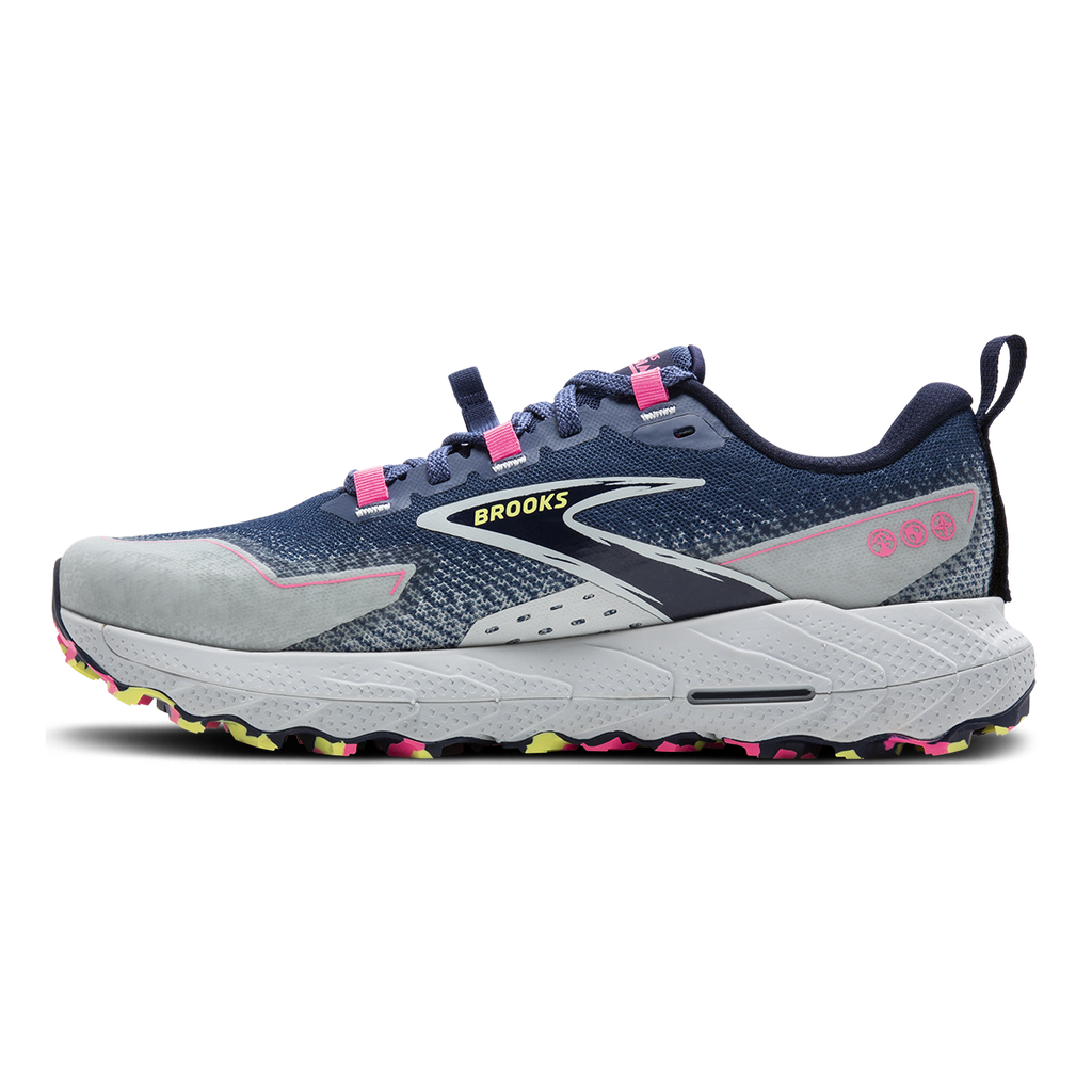 Brooks Cascadia 18 — Black - Blue Wash -  Flame — Size B — Width 7 — Alternate View 14