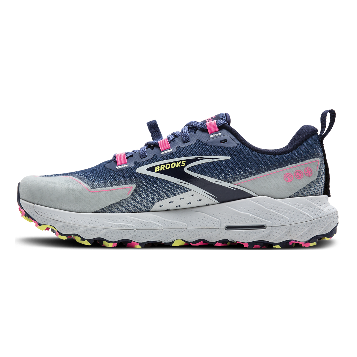 Brooks Cascadia 18 — Black - Blue Wash -  Flame — Size B — Width 7 — Alternate View 14