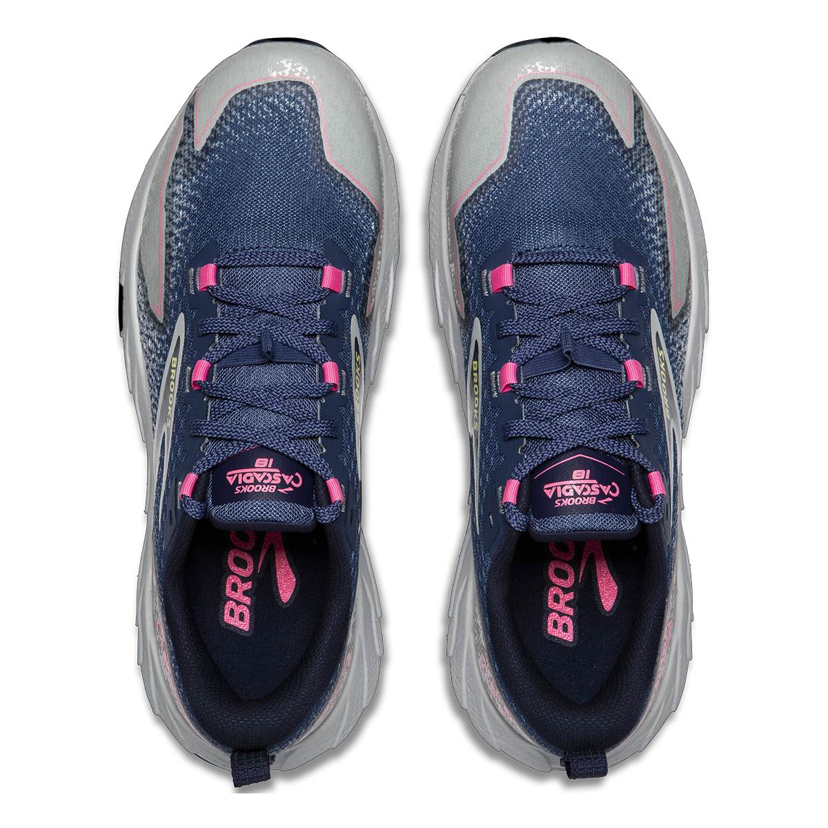 Brooks Cascadia 18 — Black - Blue Wash -  Flame — Size B — Width 7 — Alternate View 15