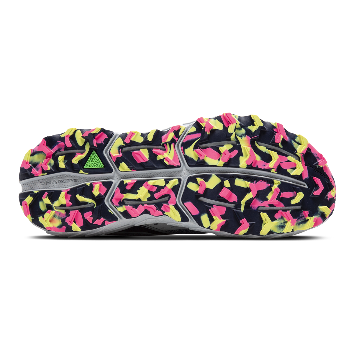 Brooks Cascadia 18 — Black - Blue Wash -  Flame — Size B — Width 7 — Alternate View 16