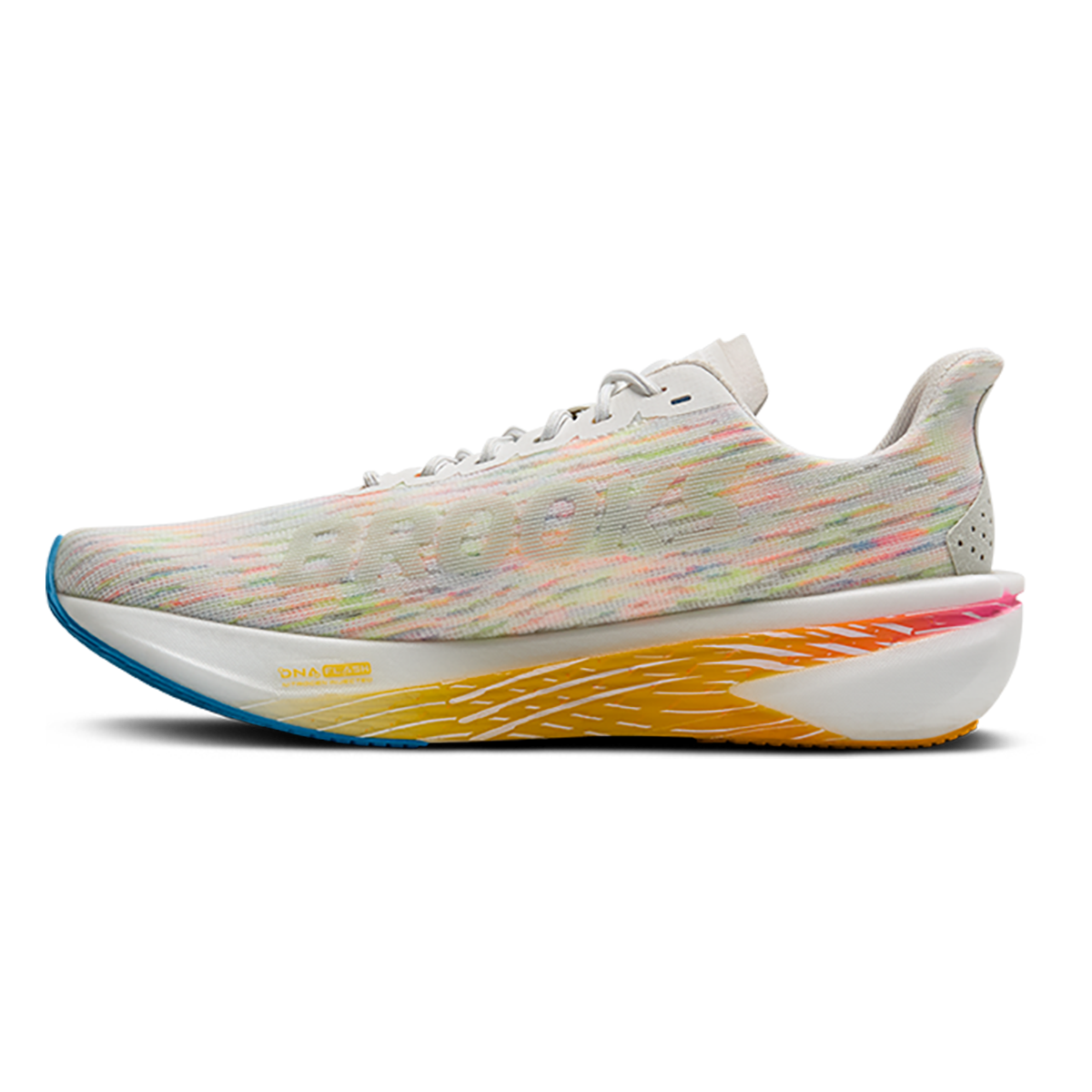Brooks Hyperion 2 — White - Murmur - Sugar Plum — Size B — Width 7 — Lifestyle View