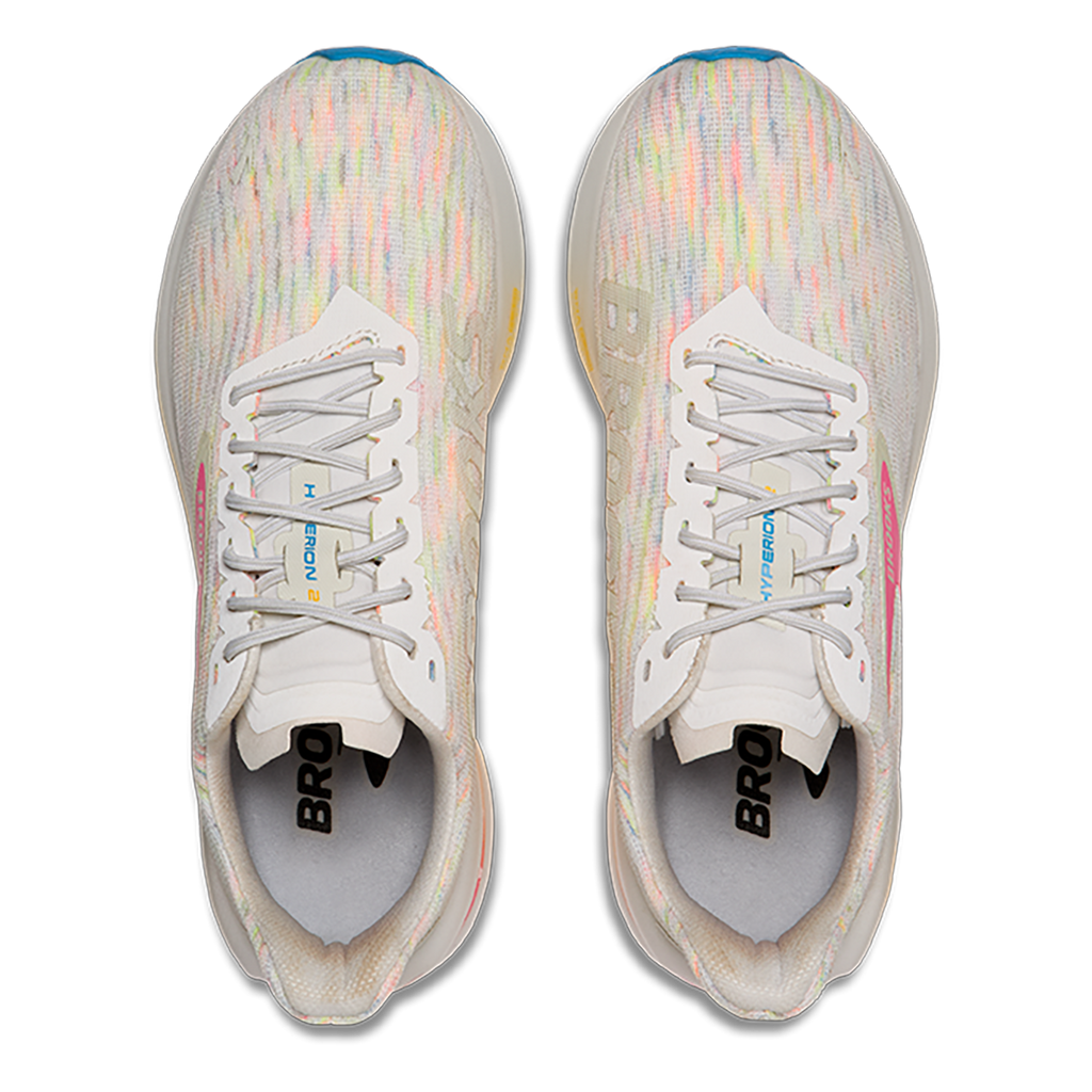 Brooks Hyperion 2 — White - Murmur - Sugar Plum — Size B — Width 7 — Alternate View 7