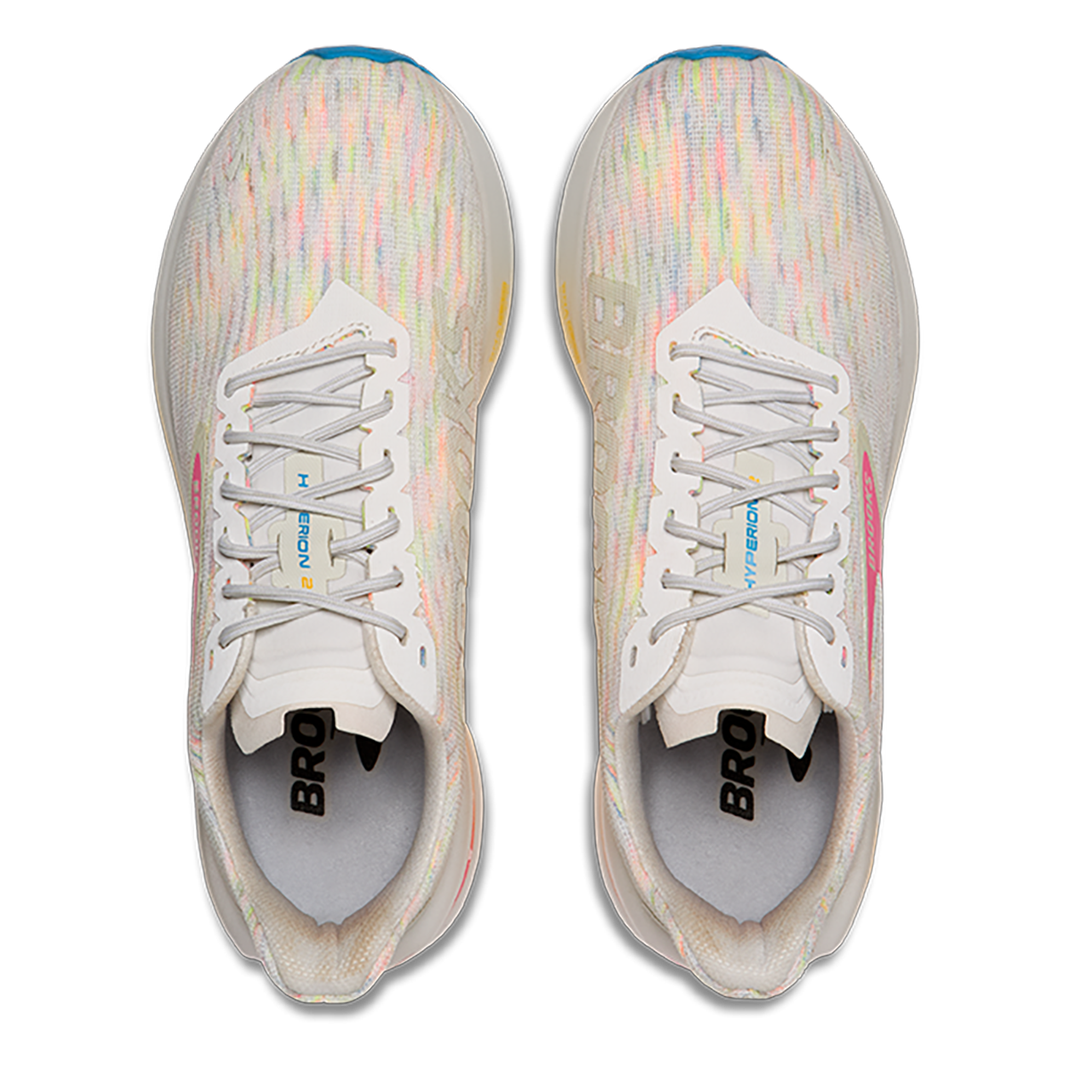 Brooks Hyperion 2 — White - Murmur - Sugar Plum — Size B — Width 7 — Alternate View 7