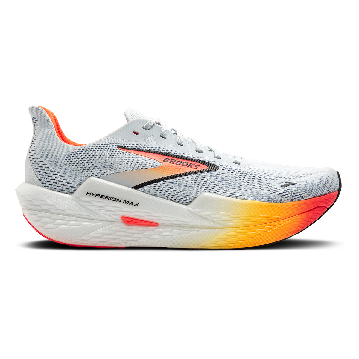 Brooks Hyperion Max 2 — Crystal Seas - Diva Pink - Black — Size B — Width 6.5 — Detail View