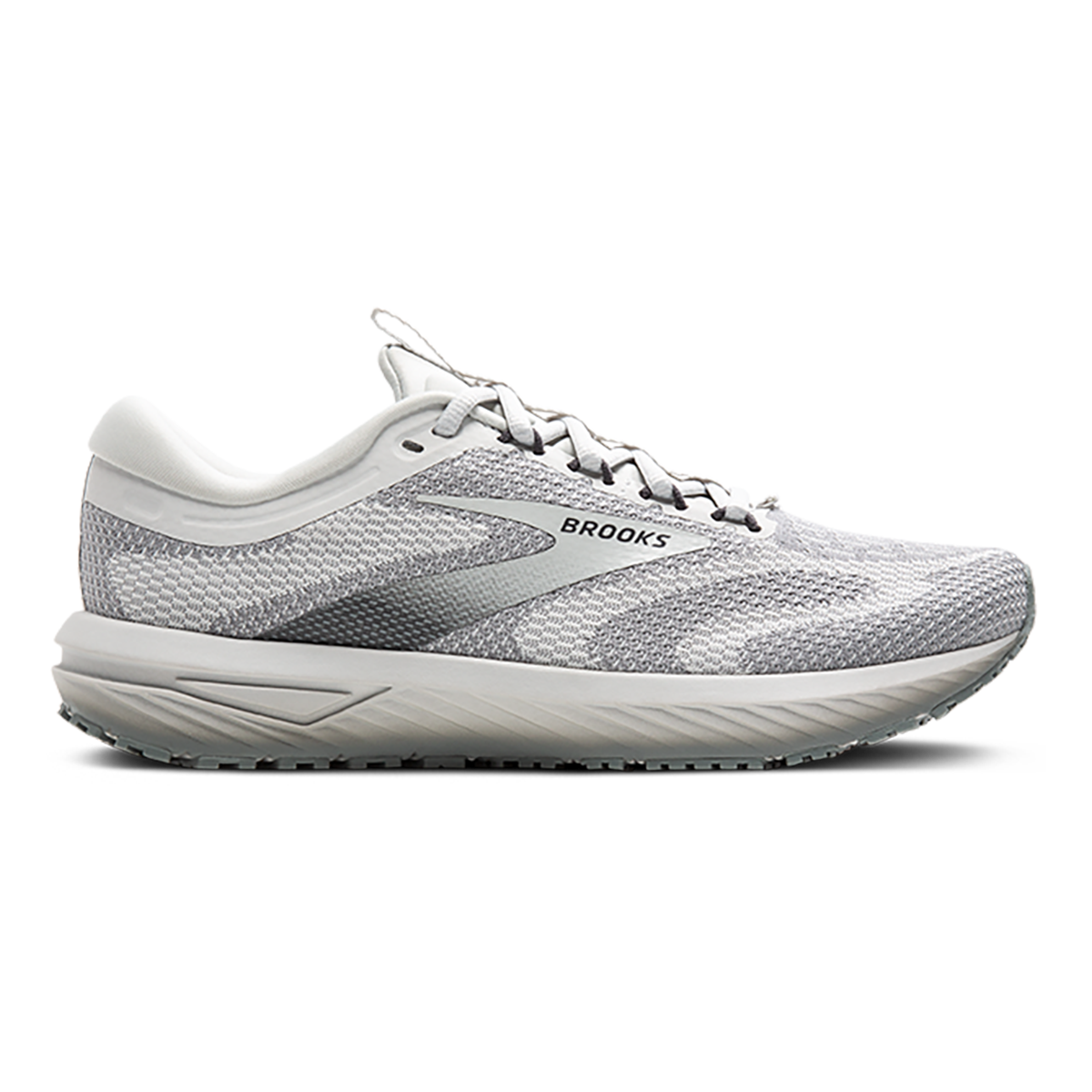 Brooks Revel 7 — Black - Black — Size B — Width 7 — Front View