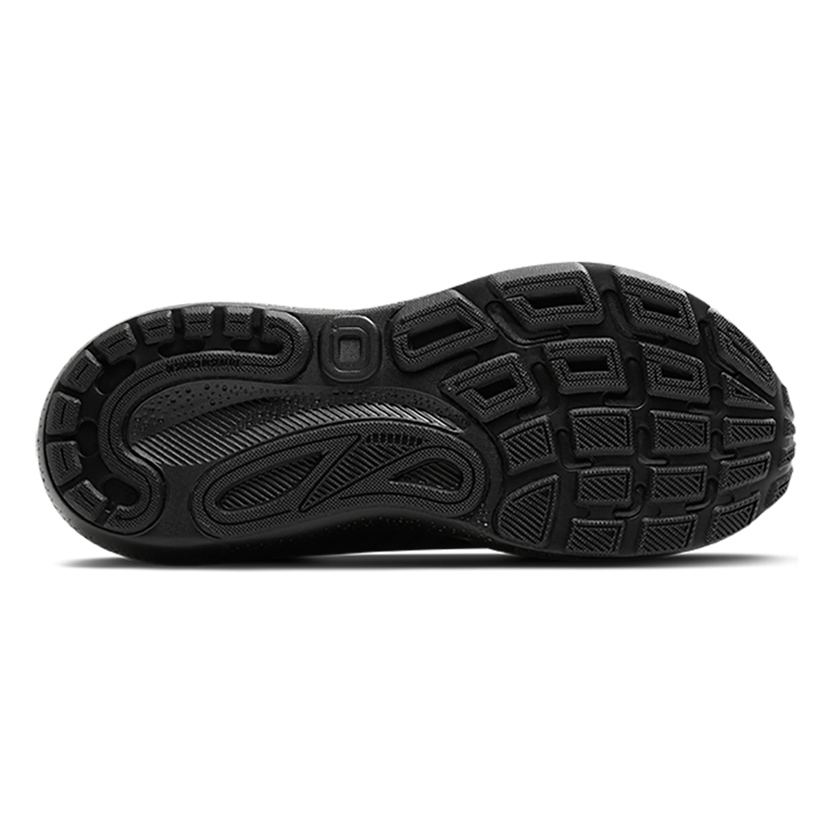 Brooks Adrenaline GTS 24 Black - Black - Ebony — Black - Black - Ebony — Size B — Width 5 — Top View