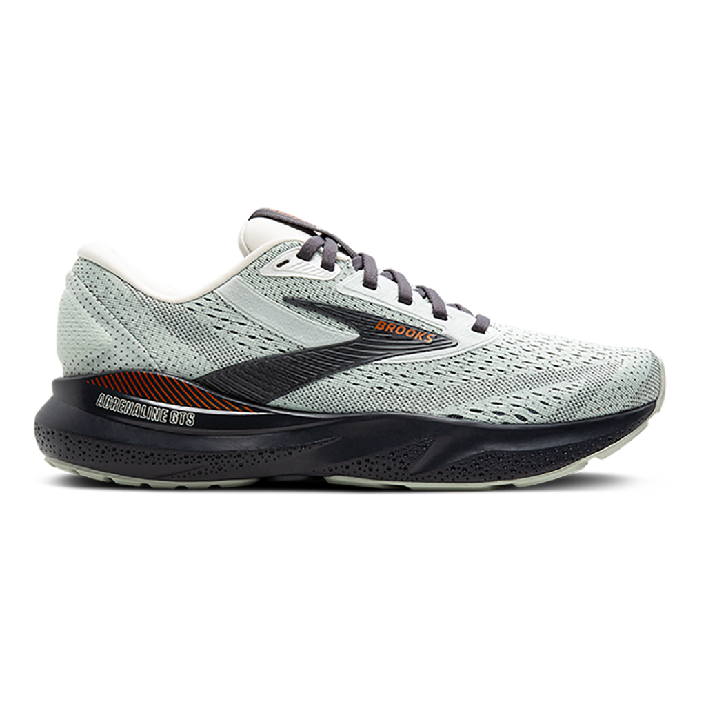 Brooks Adrenaline GTS 24 Mercury - Ebony - Copper — Mercury - Ebony - Copper — Size B — Width 5 — Front View