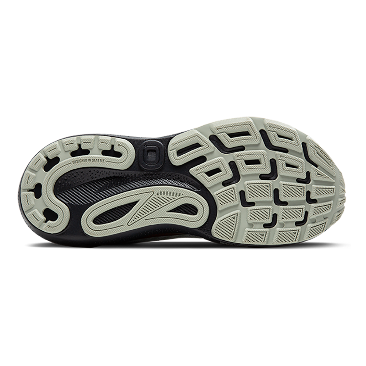 Brooks Adrenaline GTS 24 Mercury - Ebony - Copper — Mercury - Ebony - Copper — Size B — Width 5 — Top View