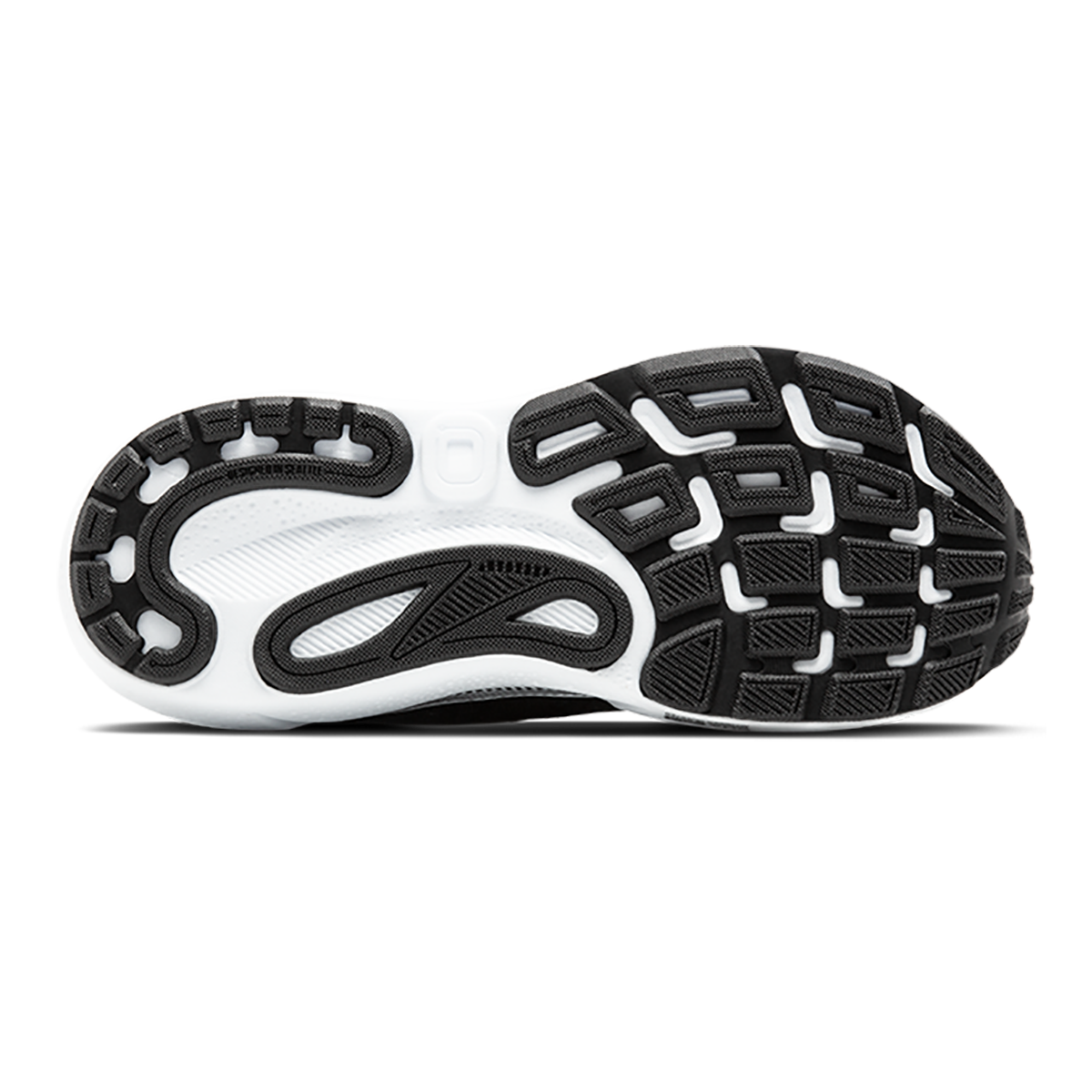 Brooks Adrenaline GTS 24 Black - White — Black - White — Size D — Width 7 — Top View