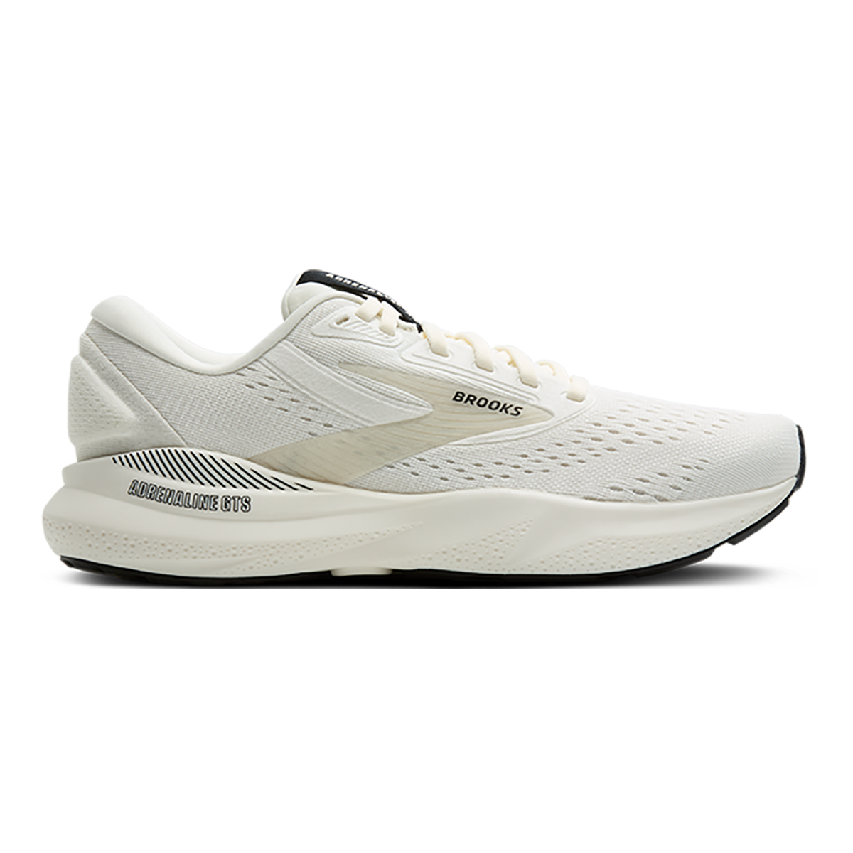 Brooks Adrenaline GTS 24 Coconut - Black - White Sand — Coconut - Black - White Sand — Size B — Width 5 — Front View