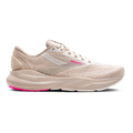 Brooks Adrenaline GTS 24 Chateau Grey - Coconut - Pink — Chateau Grey - Coconut - Pink — Size B — Width 5 — Front View