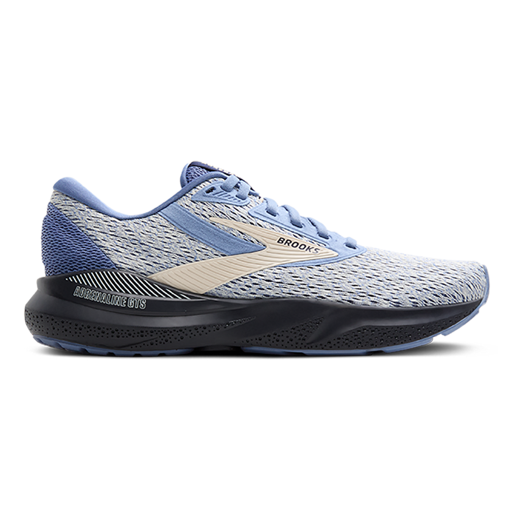 Brooks Adrenaline GTS 24 Country Wash - Bluewash - Ebony — Country Wash - Bluewash - Ebony — Size B — Width 5 — Front View