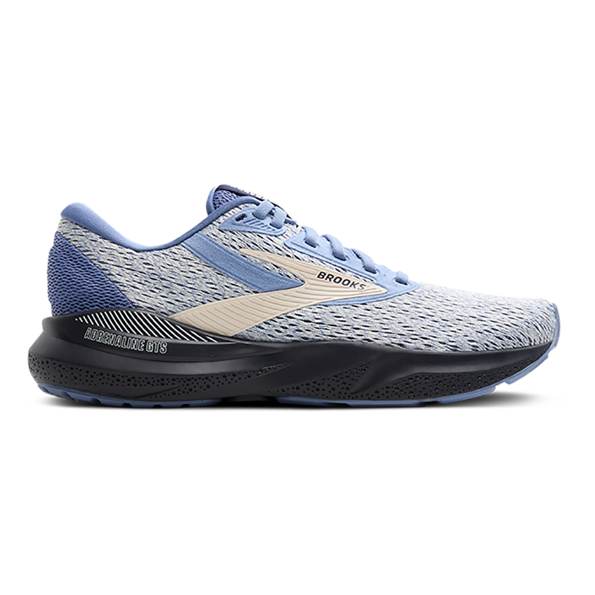 Brooks Adrenaline GTS 24 Country Wash - Bluewash - Ebony — Country Wash - Bluewash - Ebony — Size B — Width 5 — Front View
