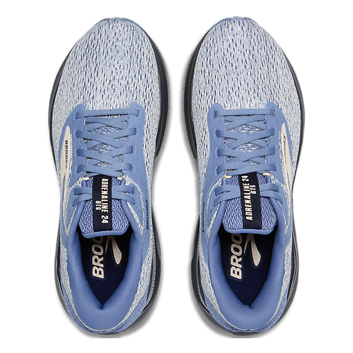 Brooks Adrenaline GTS 24 Country Wash - Bluewash - Ebony — Country Wash - Bluewash - Ebony — Size B — Width 5 — Back View
