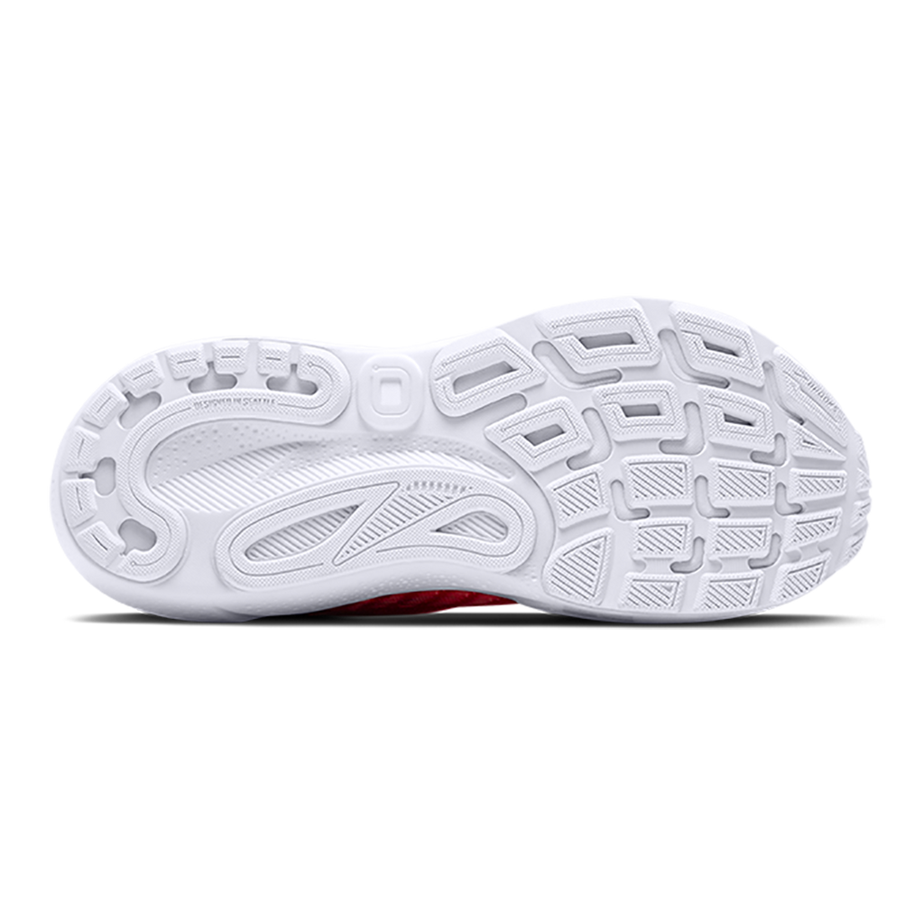 Brooks Adrenaline GTS 24 Cayenne - Thistle - White — Cayenne - Thistle - White — Size B — Width 5 — Top View