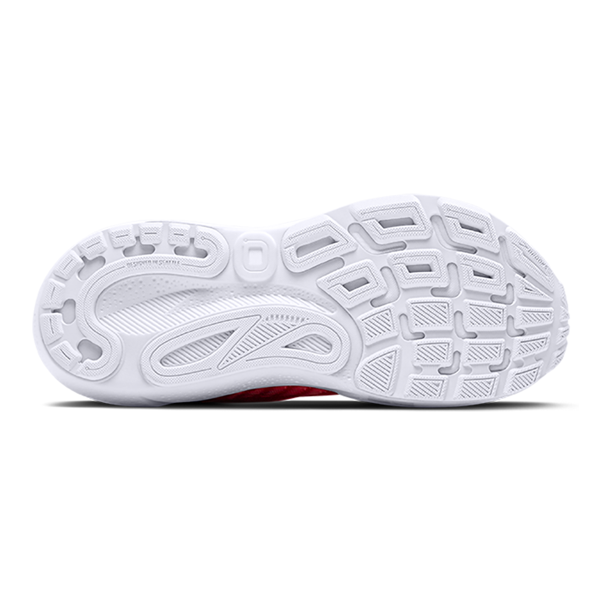Brooks Adrenaline GTS 24 Cayenne - Thistle - White — Cayenne - Thistle - White — Size B — Width 5 — Top View