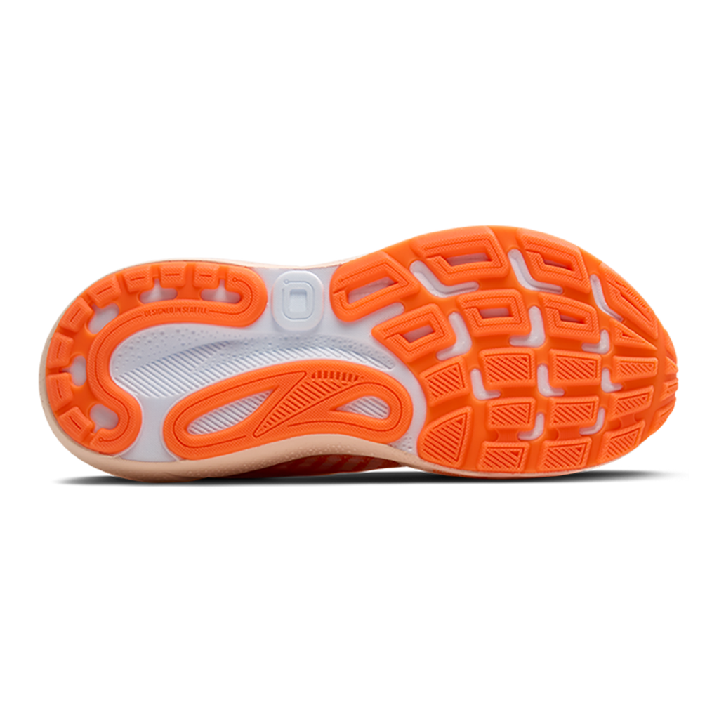 Brooks Adrenaline GTS 24 Pink - Nectarine - Orange — Pink - Nectarine - Orange — Size B — Width 5 — Top View