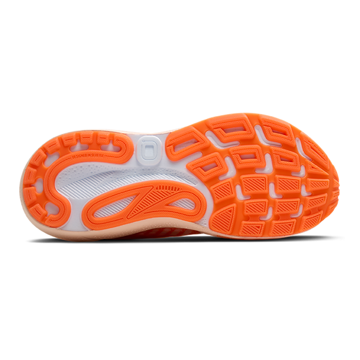 Brooks Adrenaline GTS 24 Pink - Nectarine - Orange — Pink - Nectarine - Orange — Size B — Width 5 — Top View