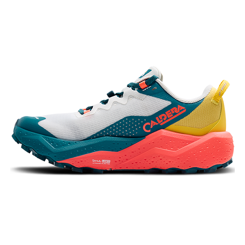 Brooks Caldera 8 — Bit of Blue - Quince - Flame — Size B — Width 7.5 — Alternate View 10
