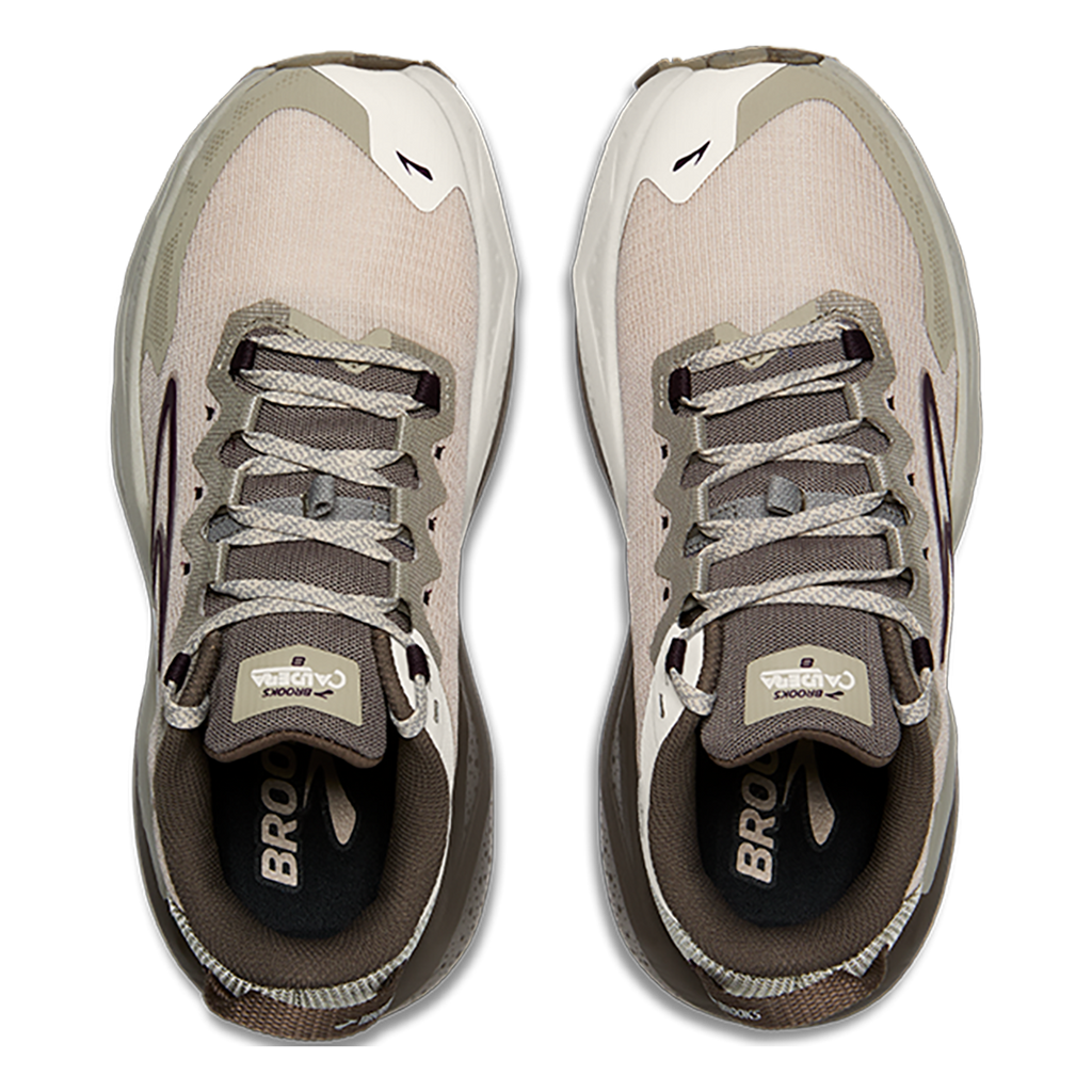 Brooks Caldera 8 — Bit of Blue - Quince - Flame — Size B — Width 7.5 — Alternate View 7