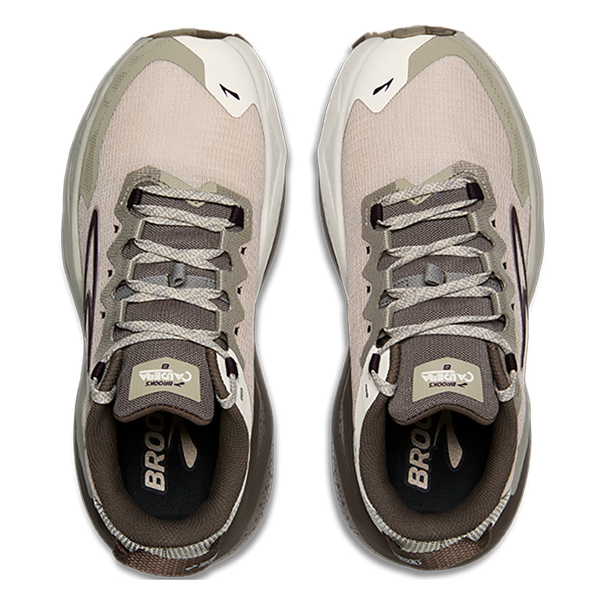 Brooks Caldera 8 — Bit of Blue - Quince - Flame — Size B — Width 7.5 — Alternate View 7