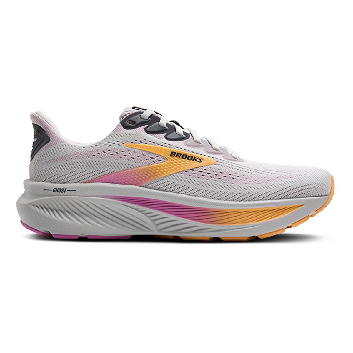 Brooks Ghost 17 — Blue Heron - White - Orange — Size B — Width 5 — Alternate View 13