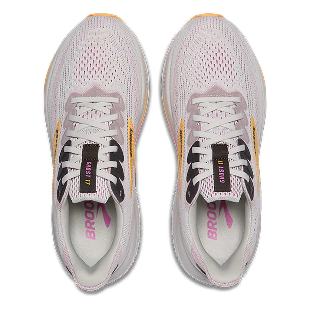 Brooks Ghost 17 — Blue Heron - White - Orange — Size B — Width 5 — Alternate View 15