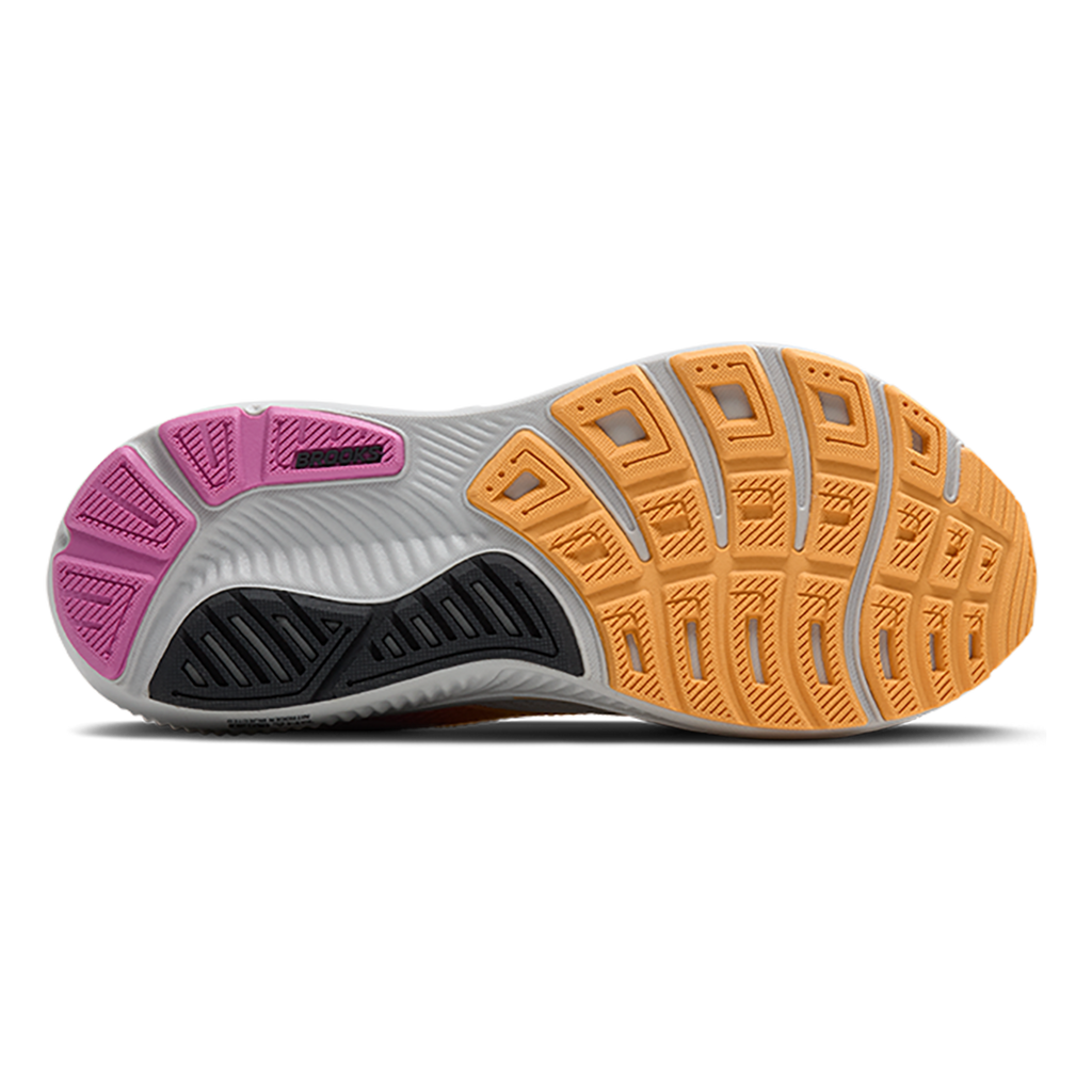 Brooks Ghost 17 — Blue Heron - White - Orange — Size B — Width 5 — Alternate View 16