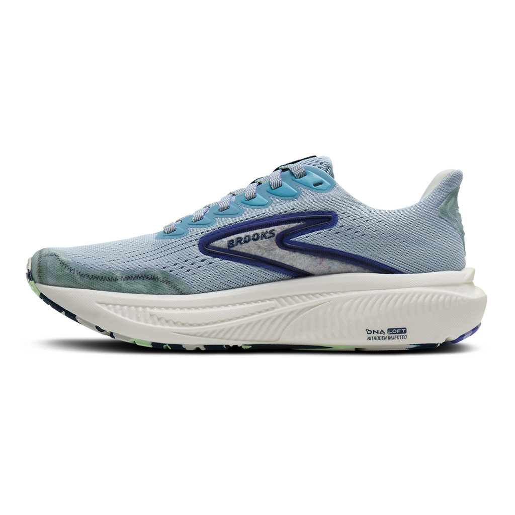 Brooks Ghost 17 — Blue Heron - White - Orange — Size B — Width 5 — Alternate View 50