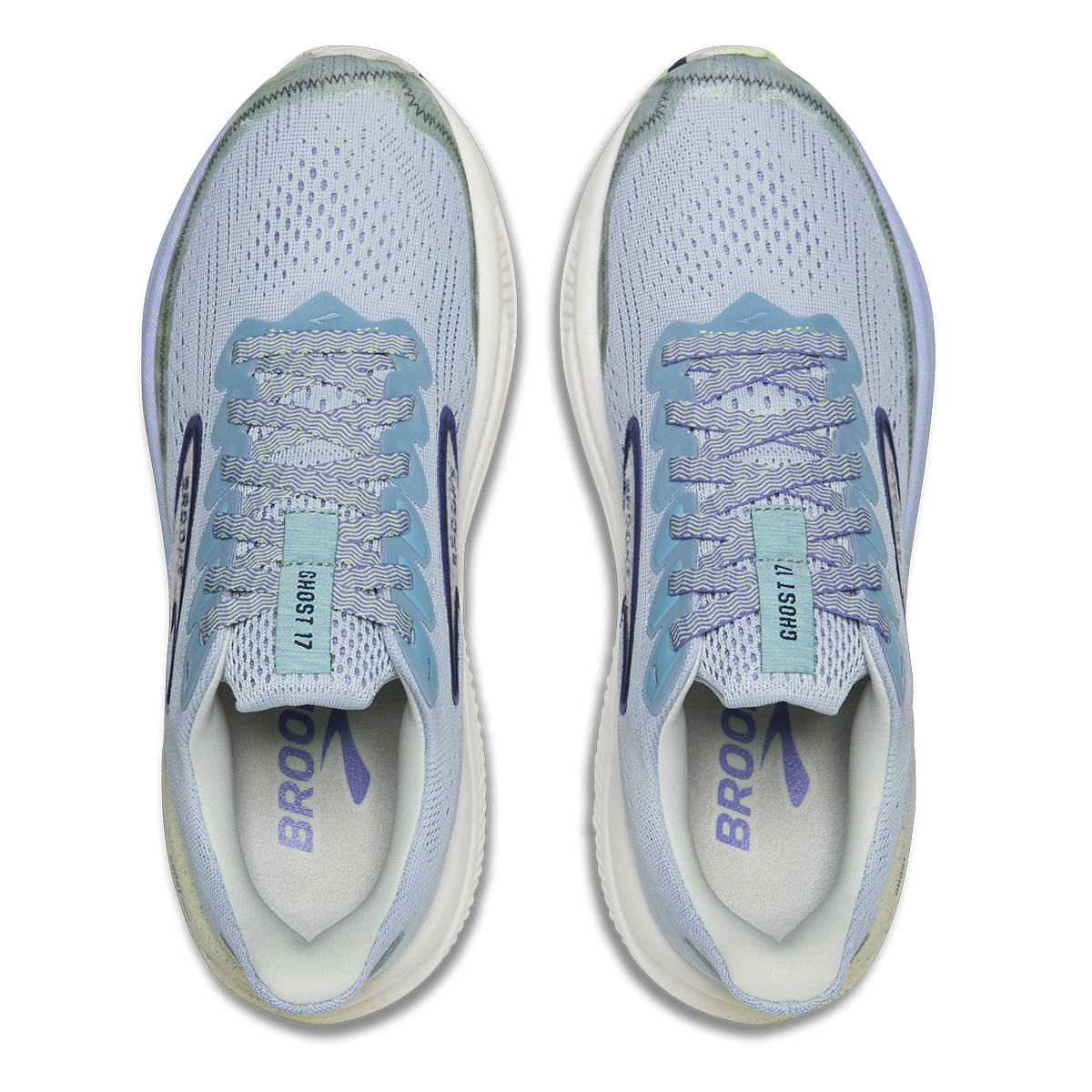 Brooks Ghost 17 — Blue Heron - White - Orange — Size B — Width 5 — Alternate View 51