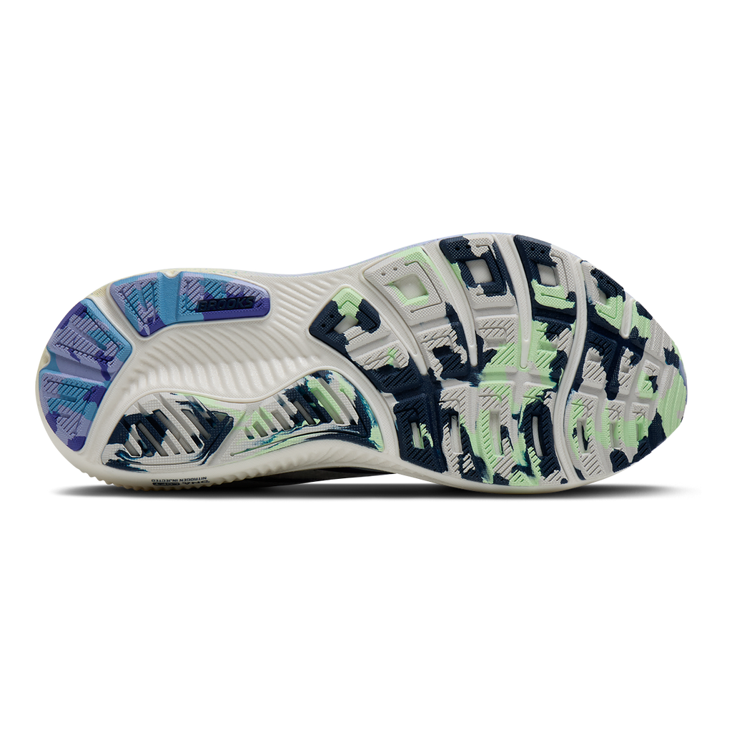 Brooks Ghost 17 — Blue Heron - White - Orange — Size B — Width 5 — Alternate View 52