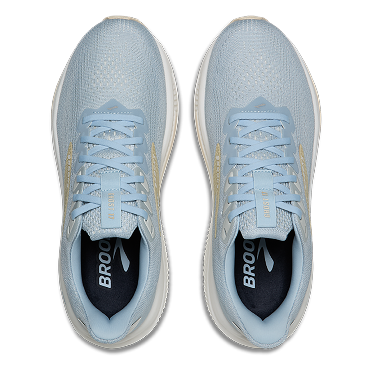 Brooks Ghost 17 — Blue Heron - White - Orange — Size B — Width 5 — Alternate View 7