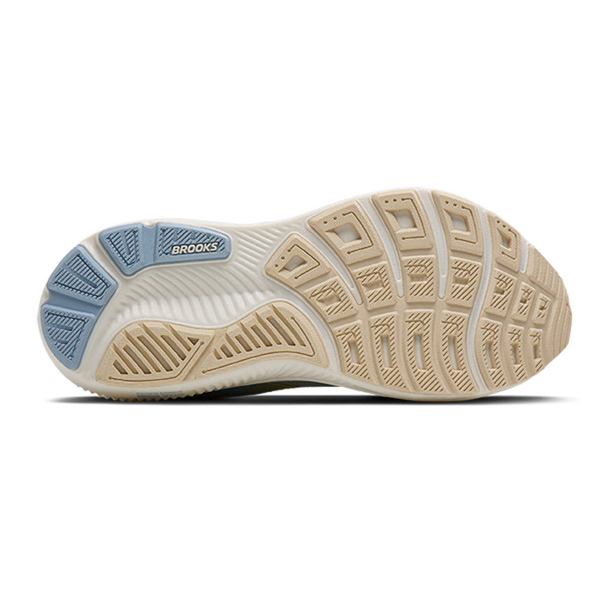 Brooks Ghost 17 — Blue Heron - White - Orange — Size B — Width 5 — Alternate View 8