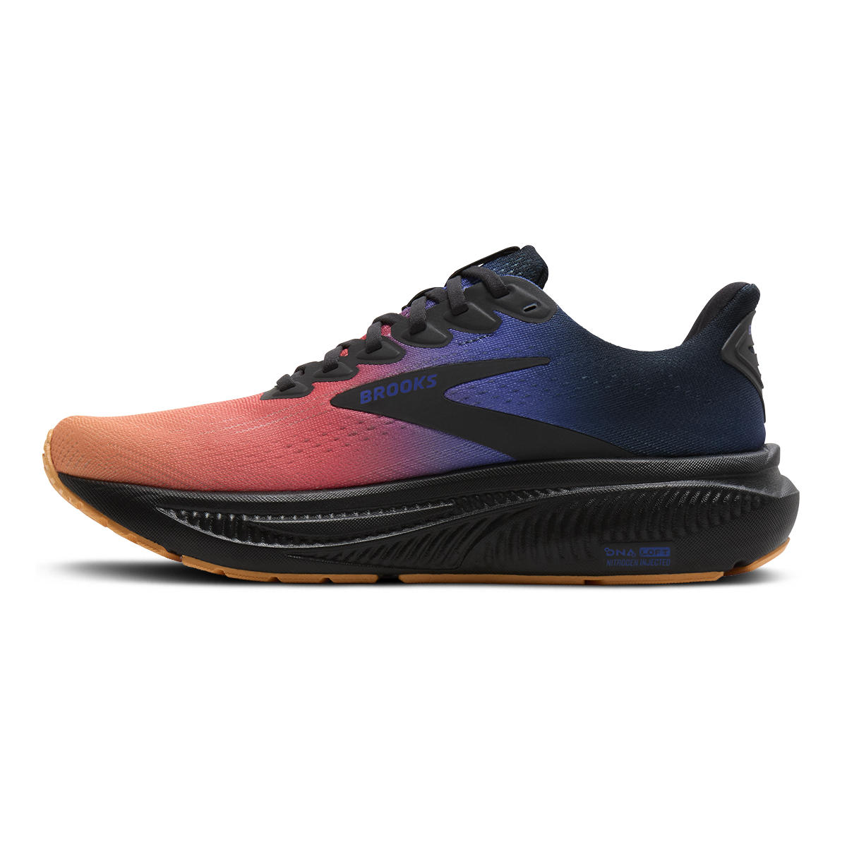 Brooks Ghost 17 — Blue Heron - White - Orange — Size B — Width 5 — Alternate View 46
