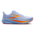 Brooks Ghost 17 — Blue Heron - White - Orange — Size B — Width 5 — Front View