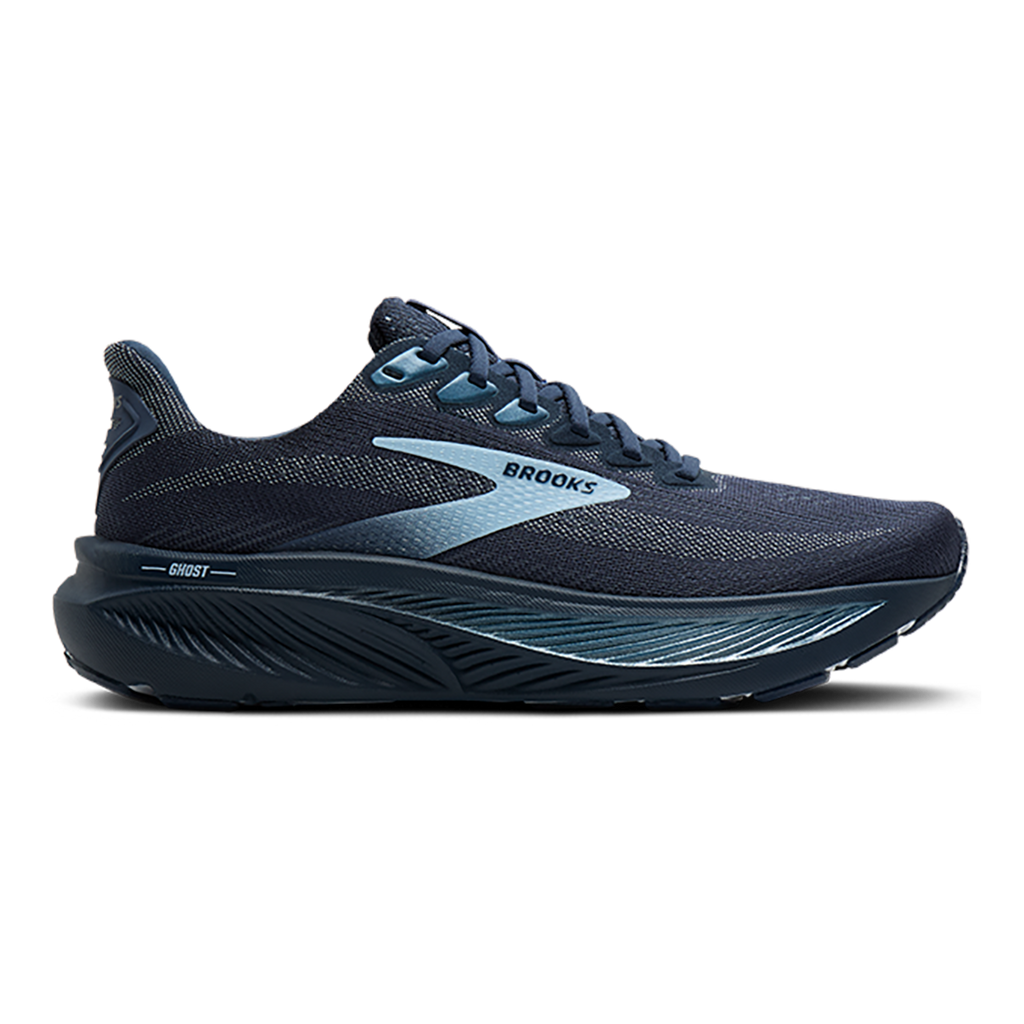 Brooks Ghost 17 — Blue Heron - White - Orange — Size B — Width 5 — Alternate View 37