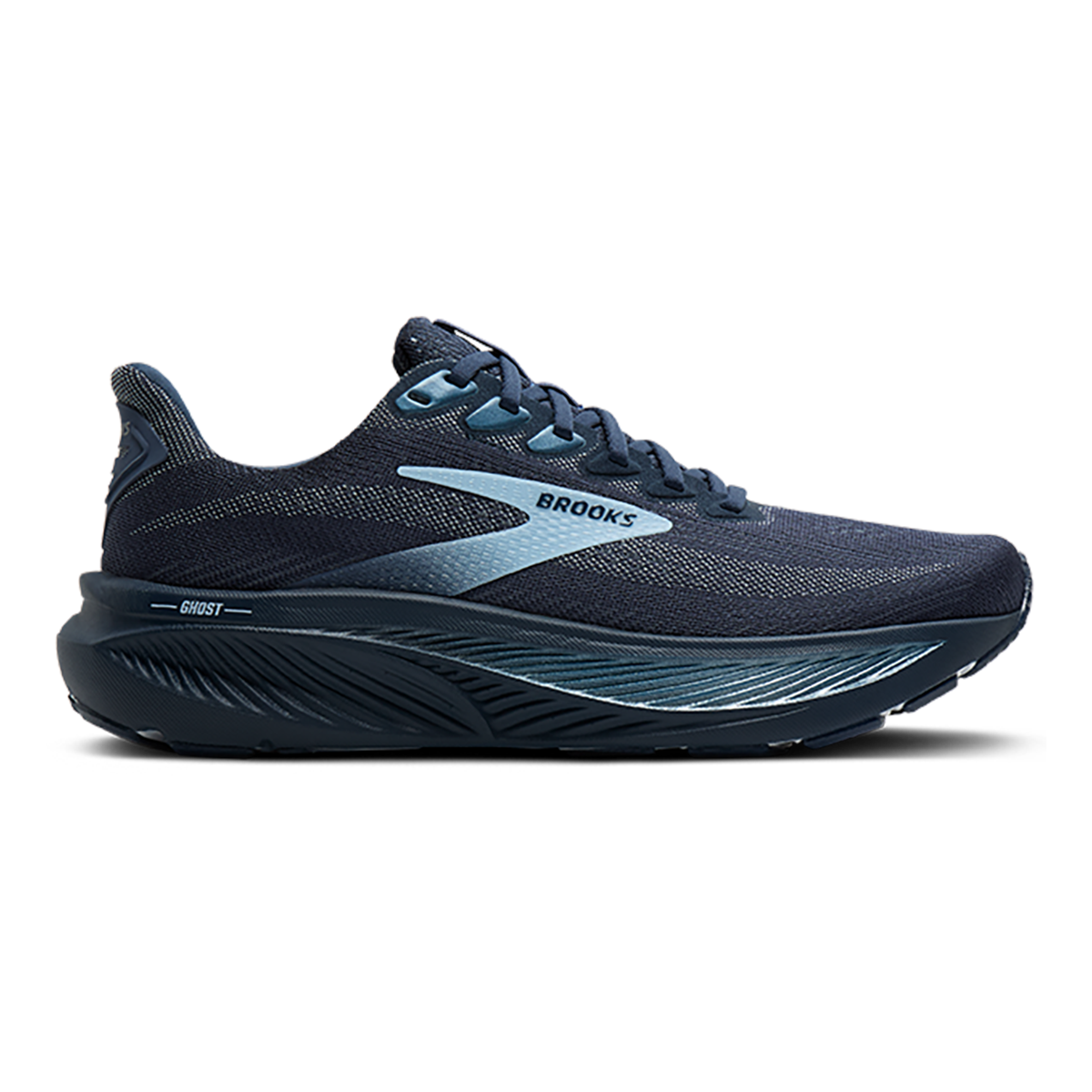 Brooks Ghost 17 — Blue Heron - White - Orange — Size B — Width 5 — Alternate View 37