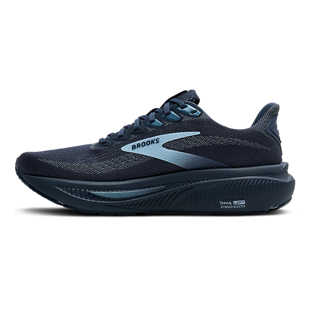 Brooks Ghost 17 — Blue Heron - White - Orange — Size B — Width 5 — Alternate View 38
