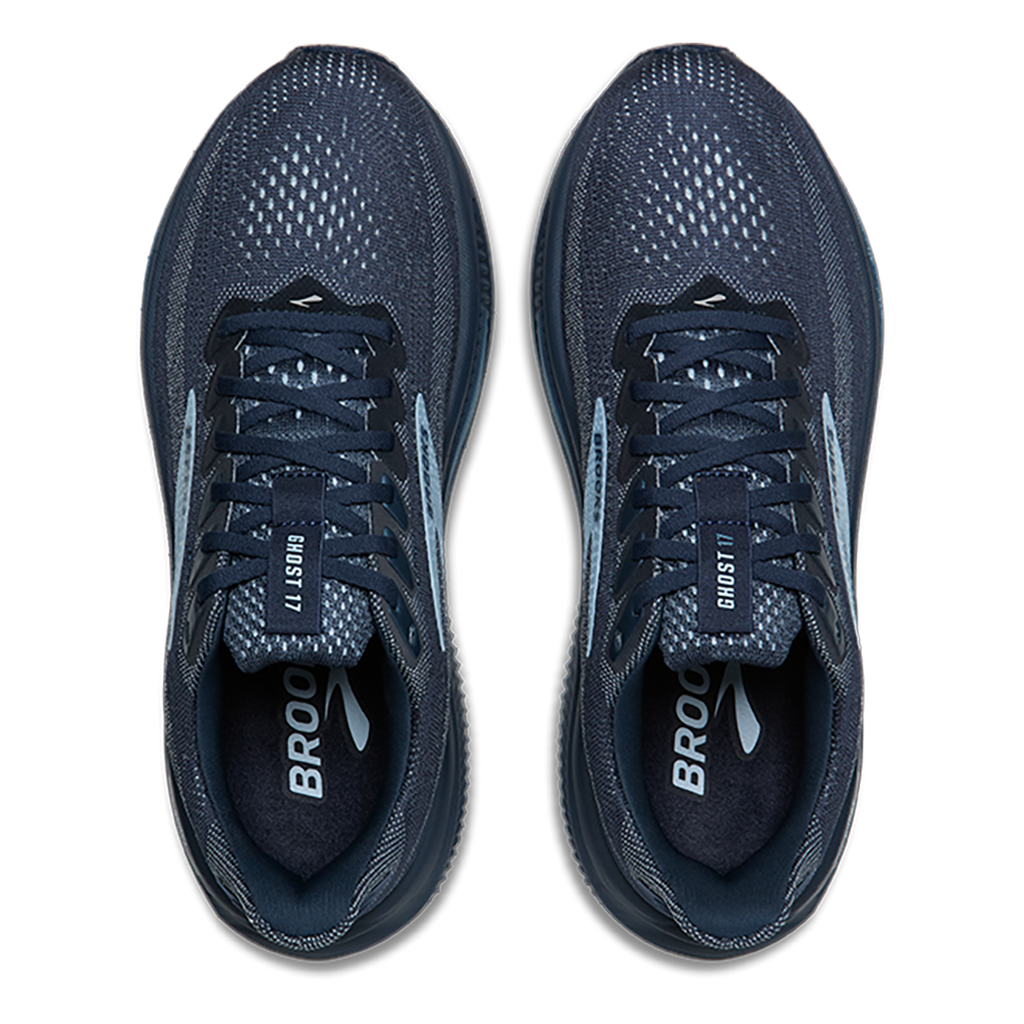 Brooks Ghost 17 — Blue Heron - White - Orange — Size B — Width 5 — Alternate View 39