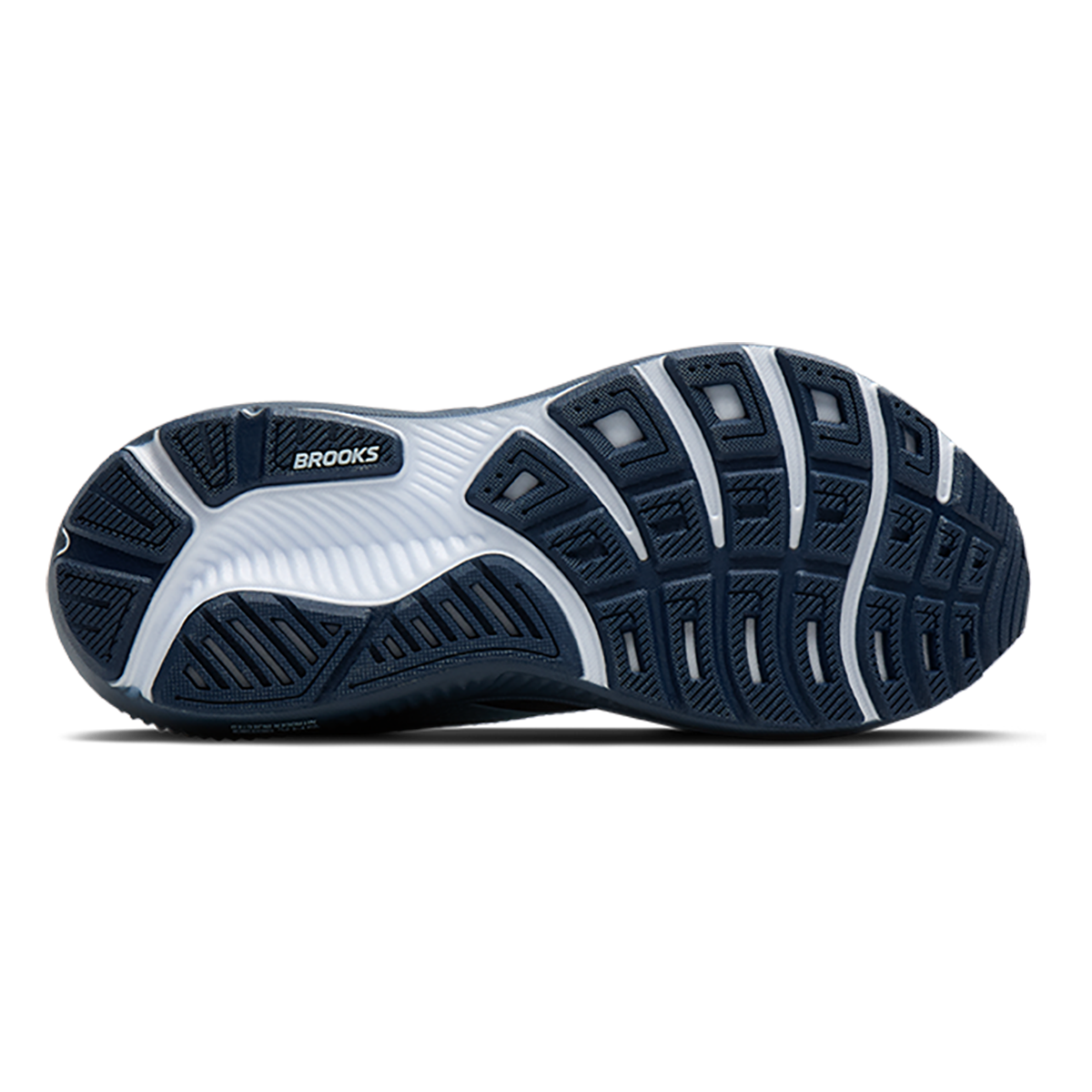 Brooks Ghost 17 — Blue Heron - White - Orange — Size B — Width 5 — Alternate View 40
