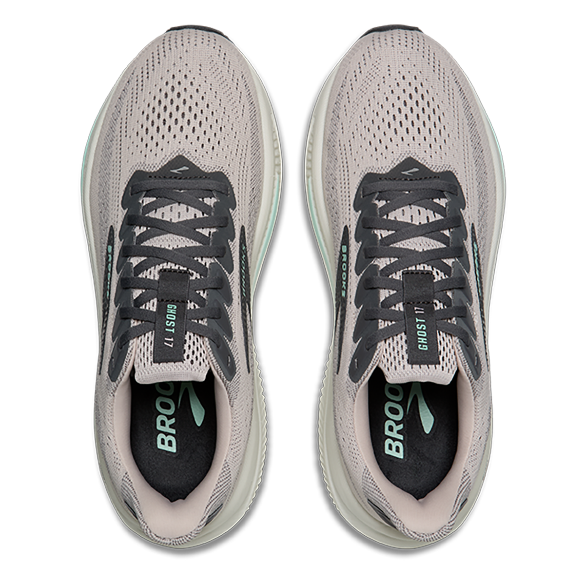 Brooks Ghost 17 — Blue Heron - White - Orange — Size B — Width 5 — Alternate View 43