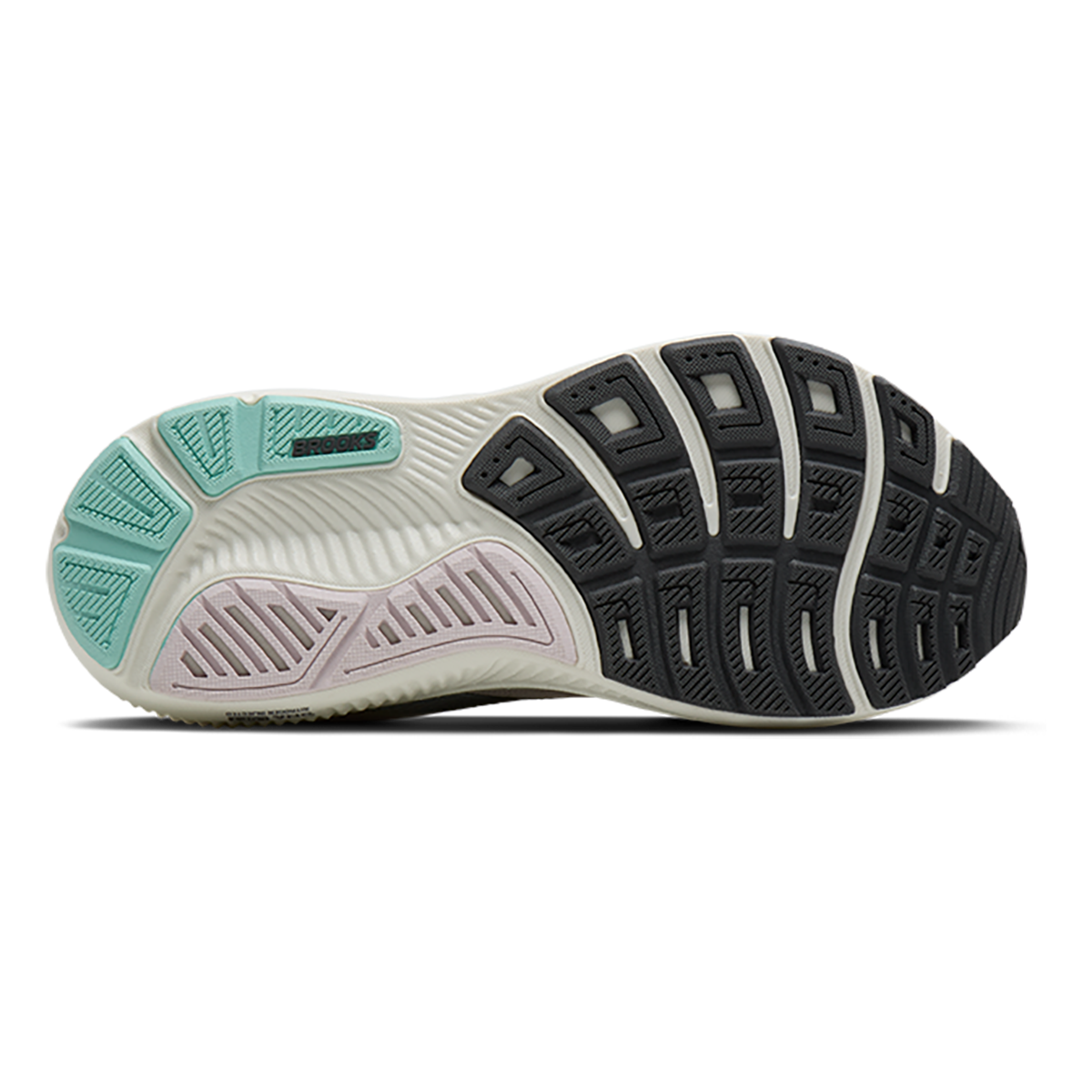 Brooks Ghost 17 — Blue Heron - White - Orange — Size B — Width 5 — Alternate View 44