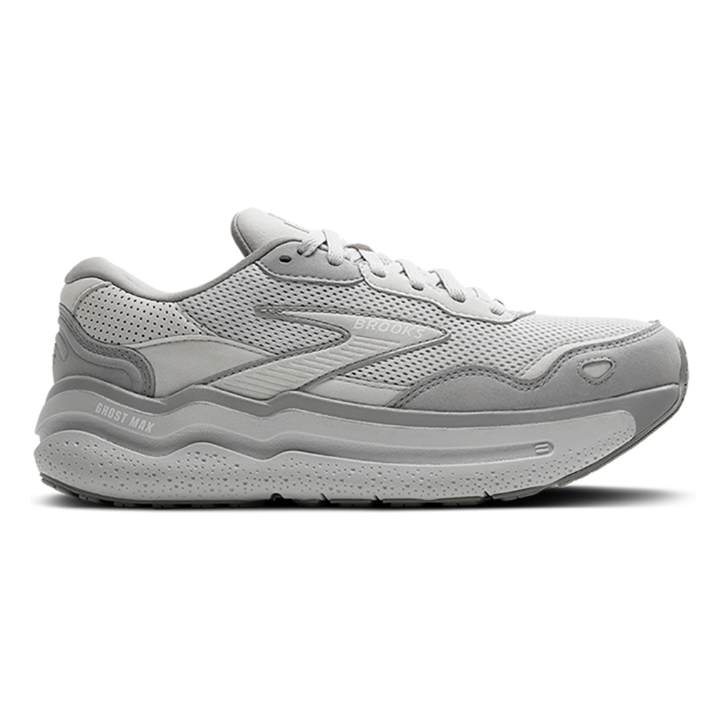 Brooks Ghost Max SE — Almond Peach - Chateau - Coconut — Size B — Width 6.5 — Detail View
